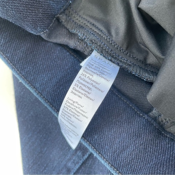 SPANX Women’s Blue Jean-ish Ankle Leggings in TWILIGHT RINSE Size Small - Picture 8 of 12